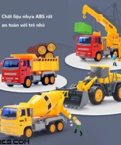 Set 6 xe đồ chơi cho bé