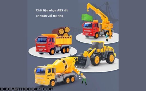 Set 6 xe đồ chơi cho bé